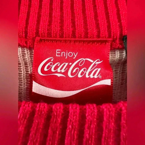 Coca-Cola | men’s Christmas sweater.  Size: M - Picture 11 of 16